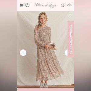 Breath of youth Good Book & Hot Tea Dress